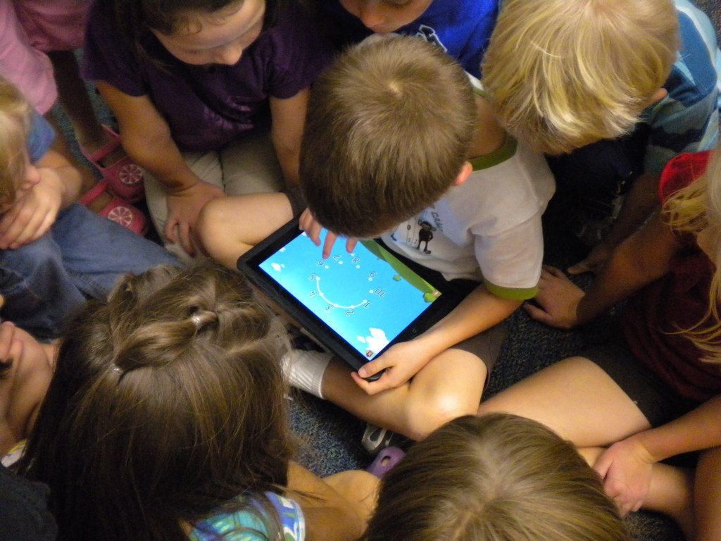 Children love learning games.