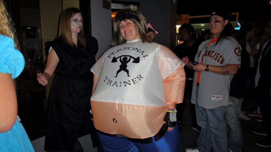 A personal trainer with such a physique would have no credibility!