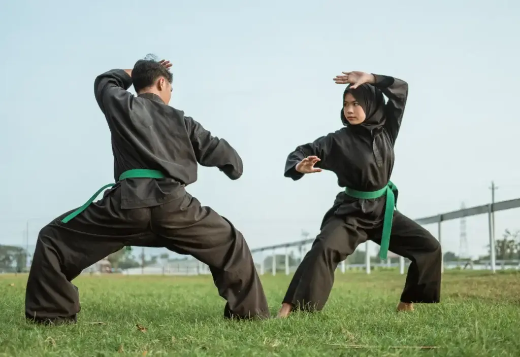 Silat melayu practitioners
