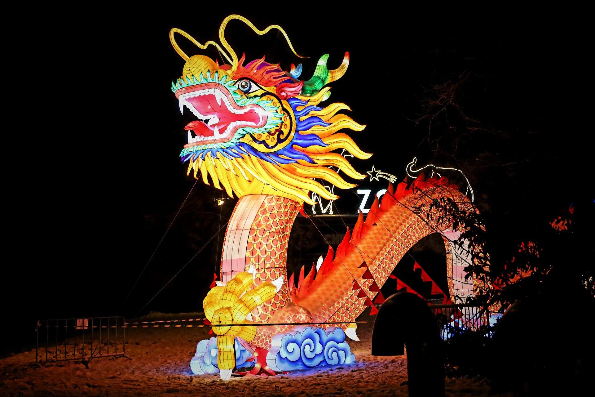 Dragon float