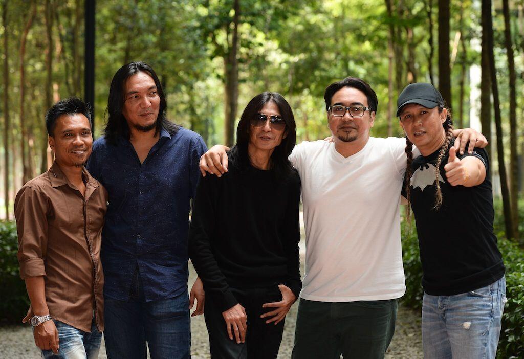 The current image of a popular Malaysian band, SLAM.