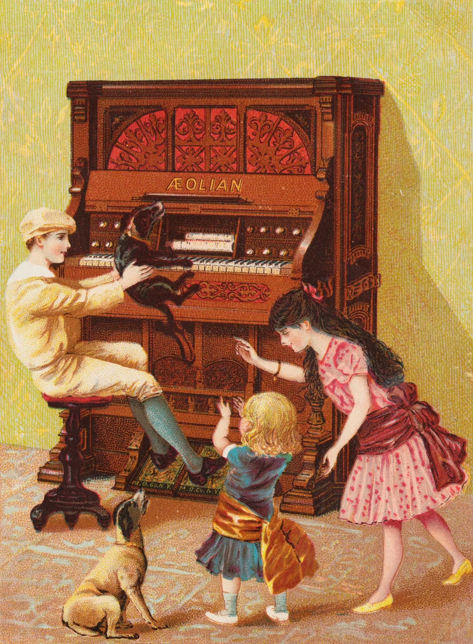 Piano painting