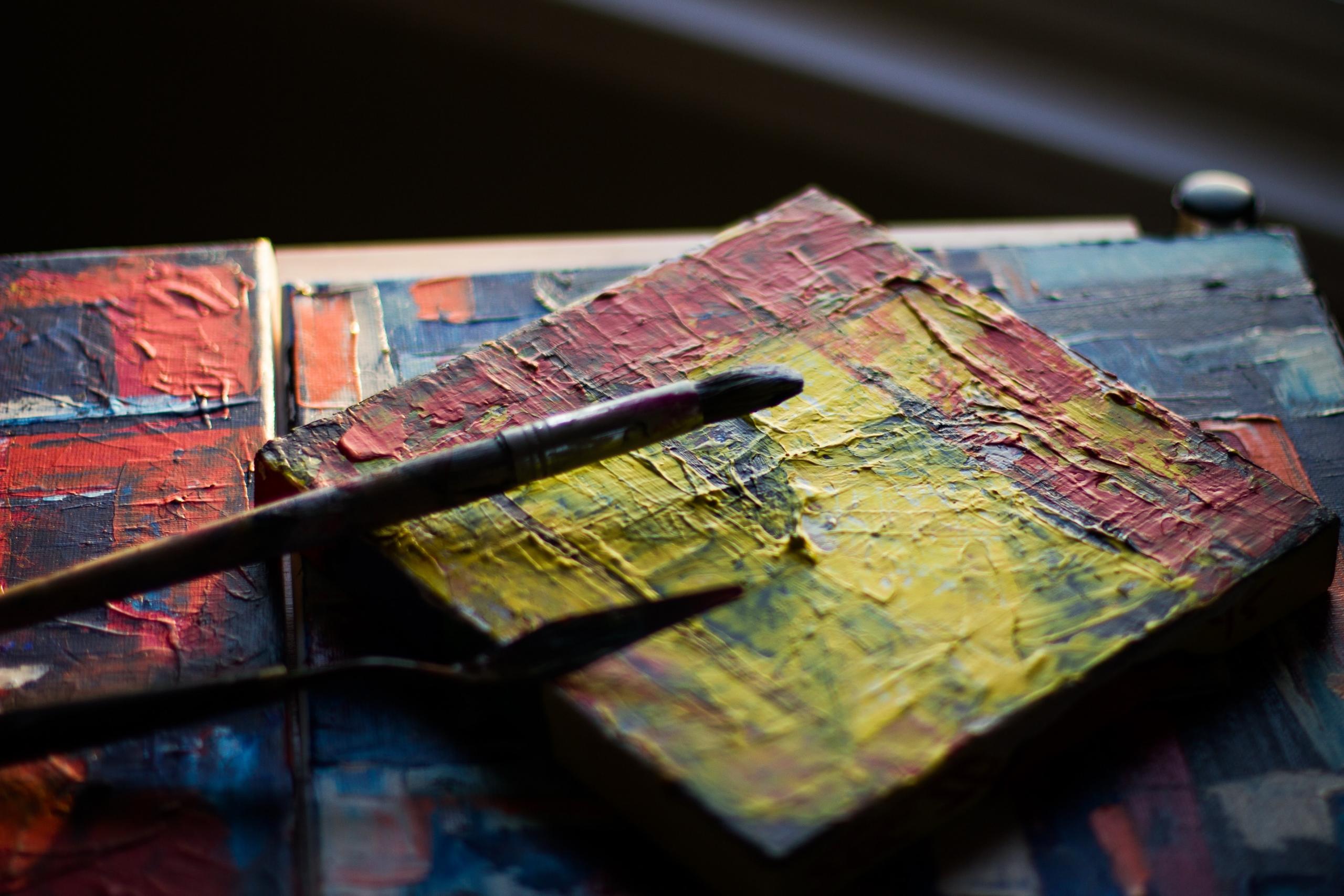 Painting on canvas