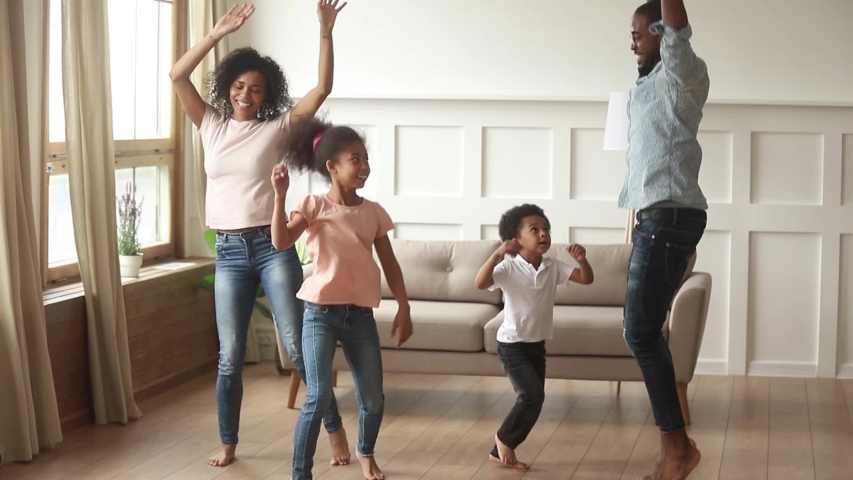 Dancing family