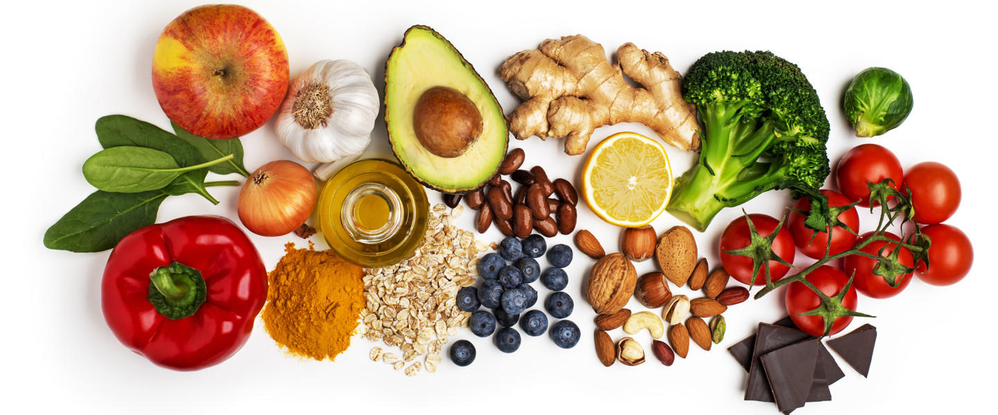 Vegetables, fruits and spices