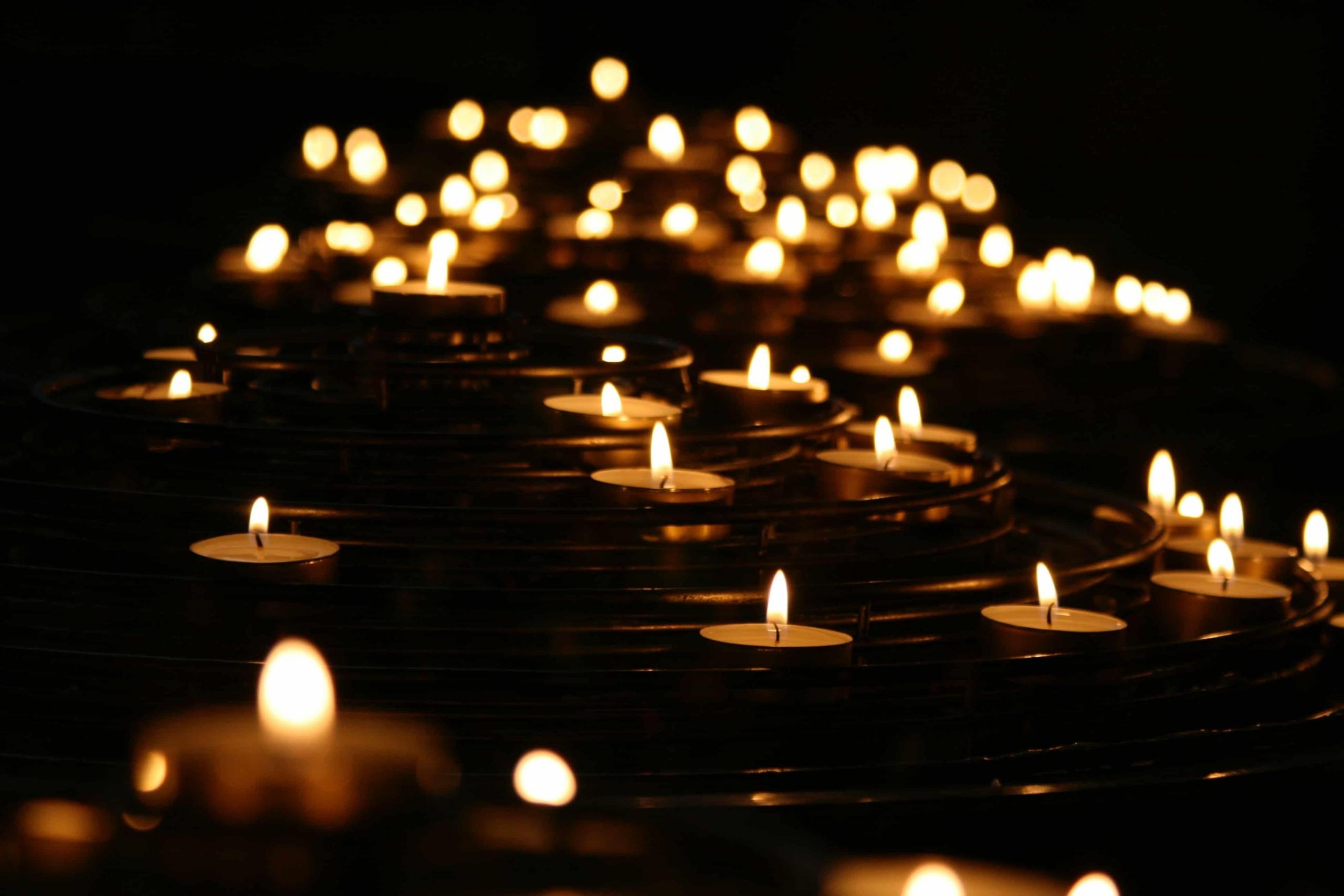 yoga candles