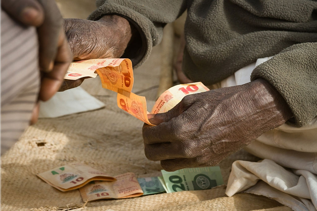 Different Nigerian Naira notes