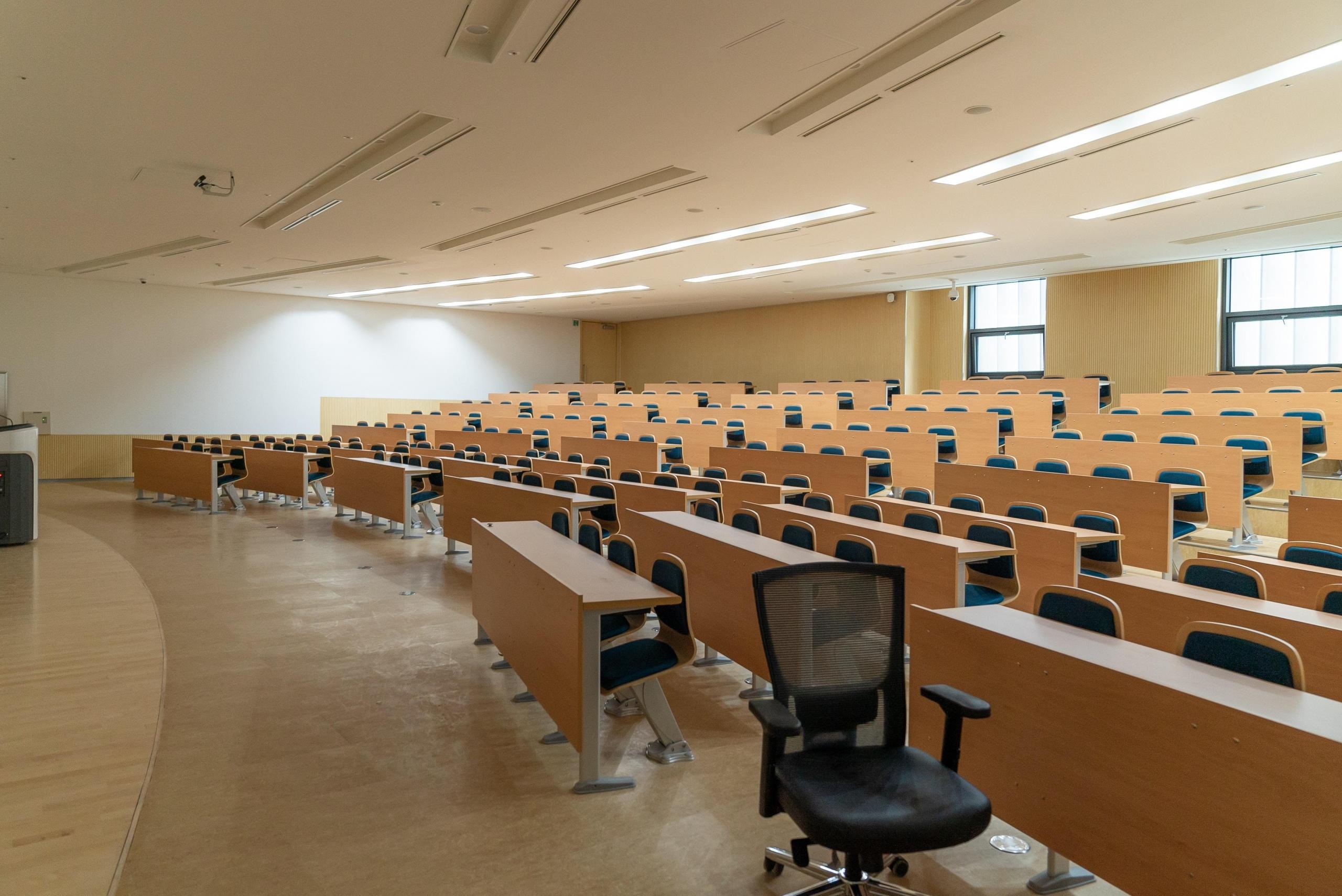 university lecture room