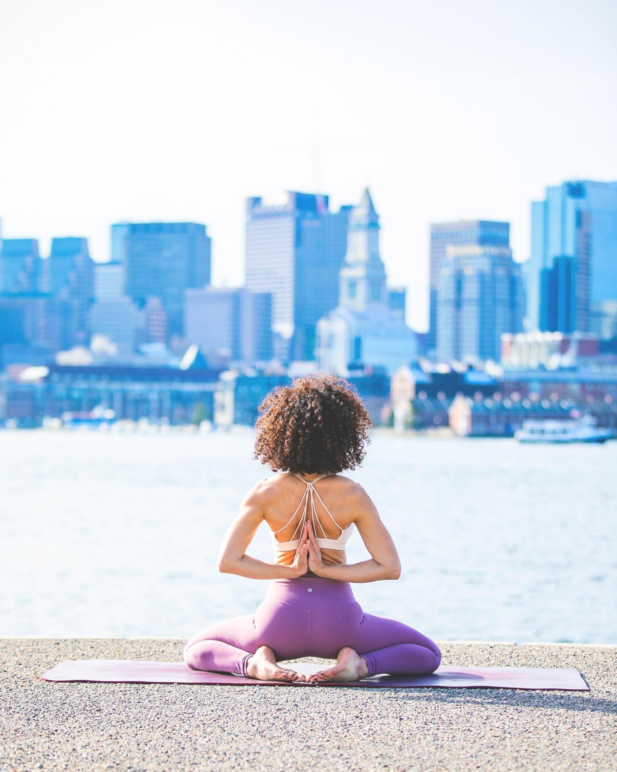 yoga session