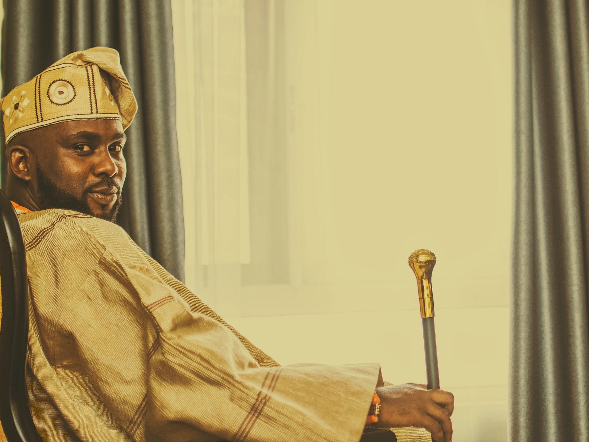 Sometimes poetry in Nigeria is traditional.