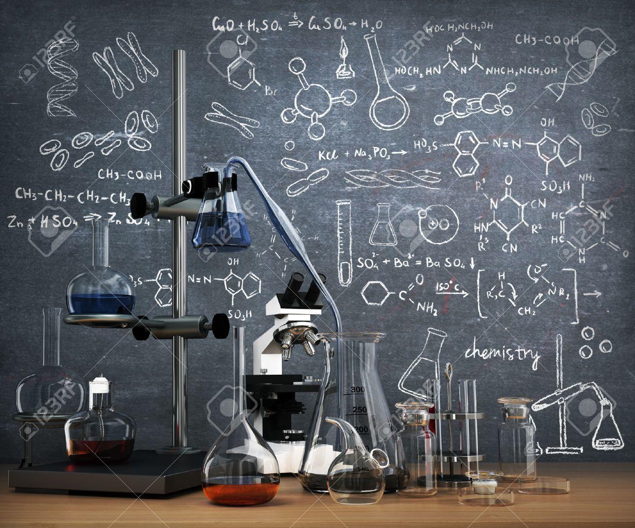 Chemistry Laboratory Concept. Source: Shutterstock Image