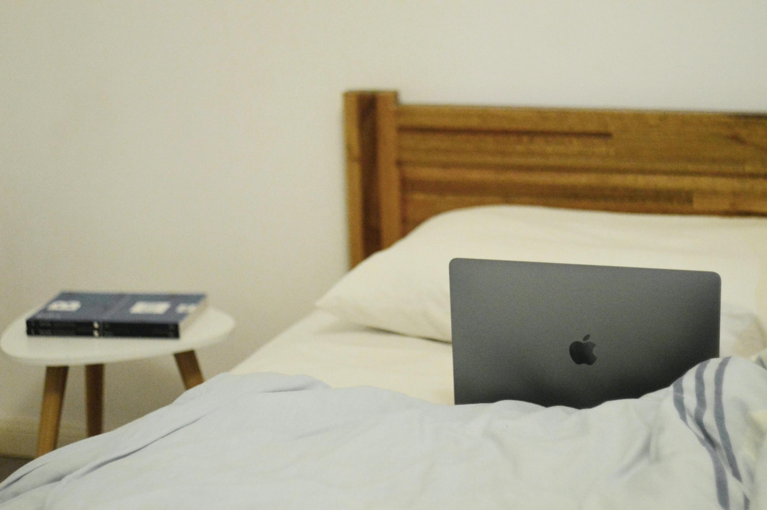 Learning from home.