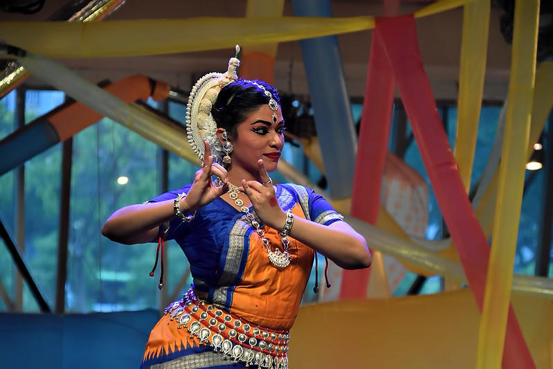 An Indian dancer