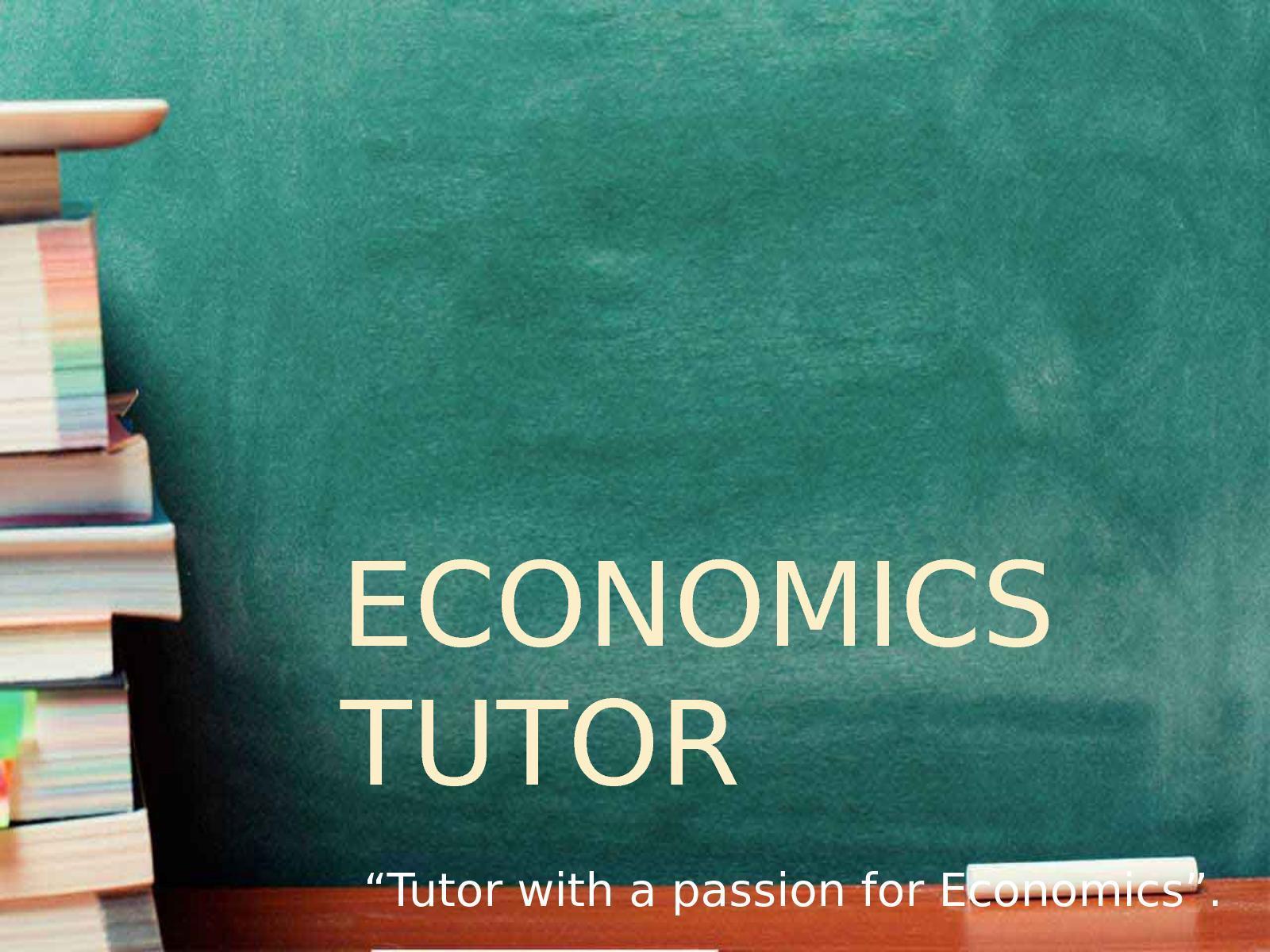 Economics Teacher