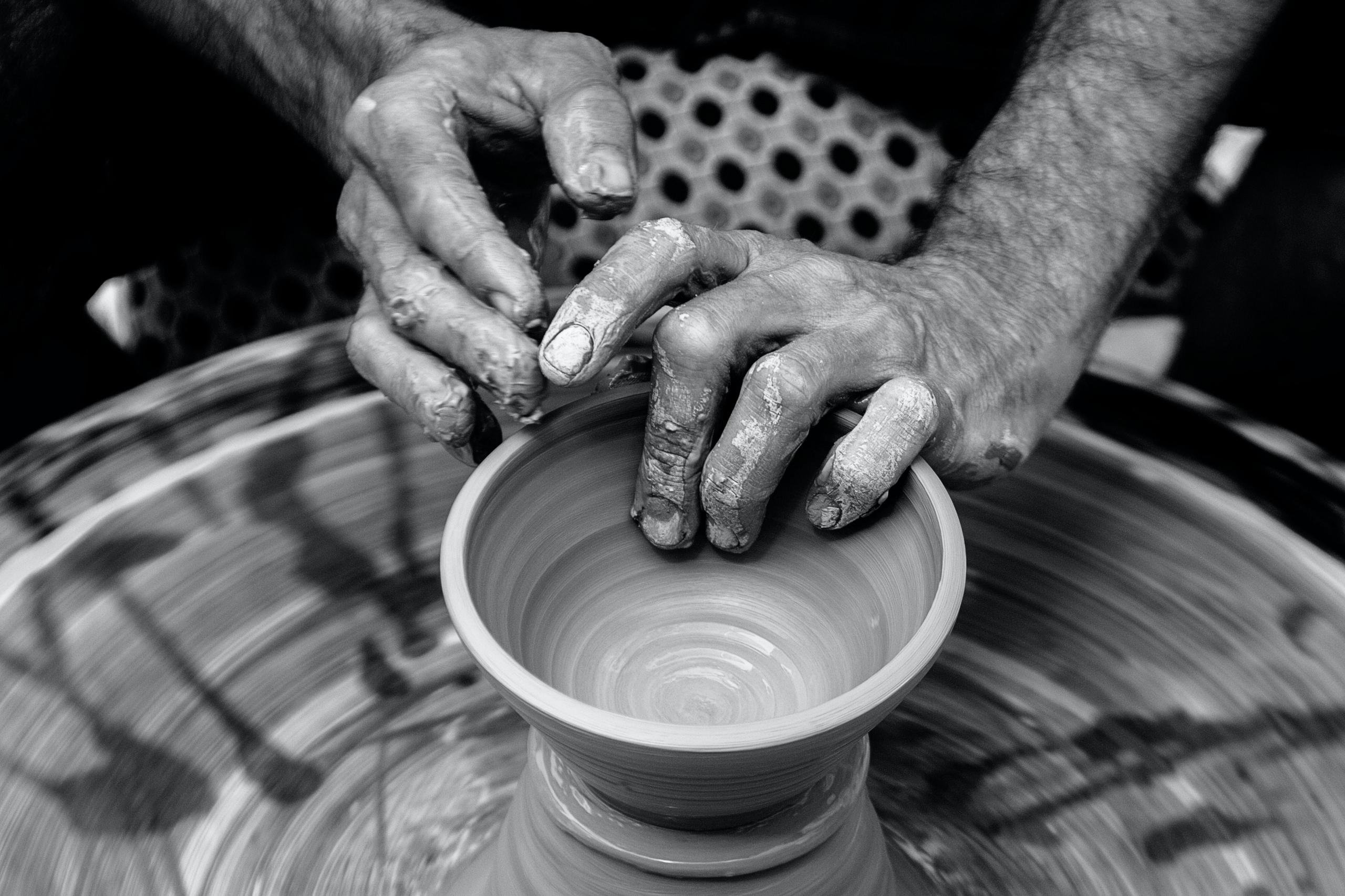 learn pottery