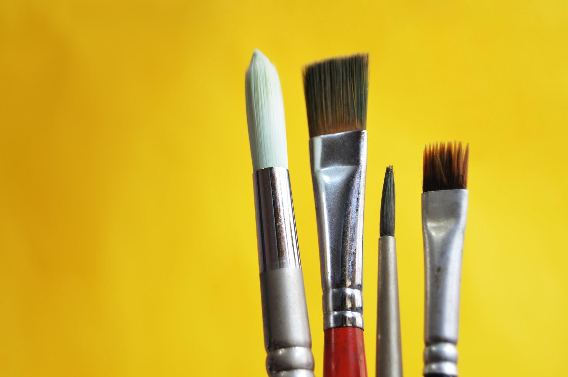 Different Paintbrushes