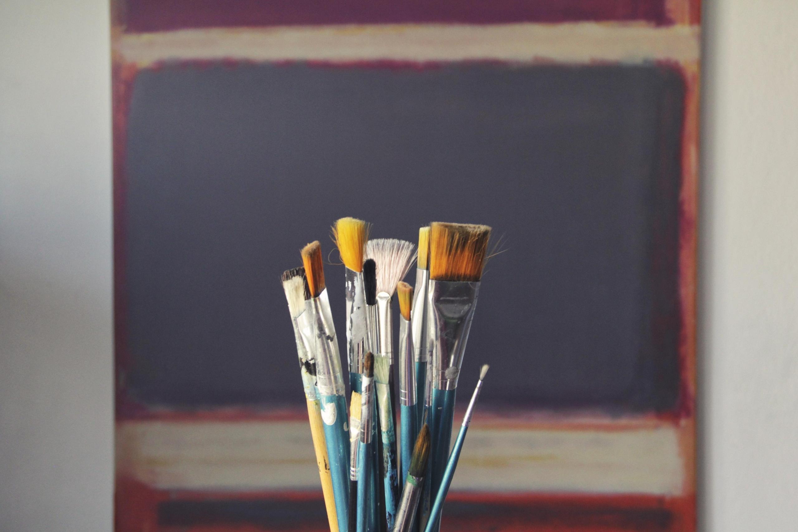 Painting expresses the beauty of colors