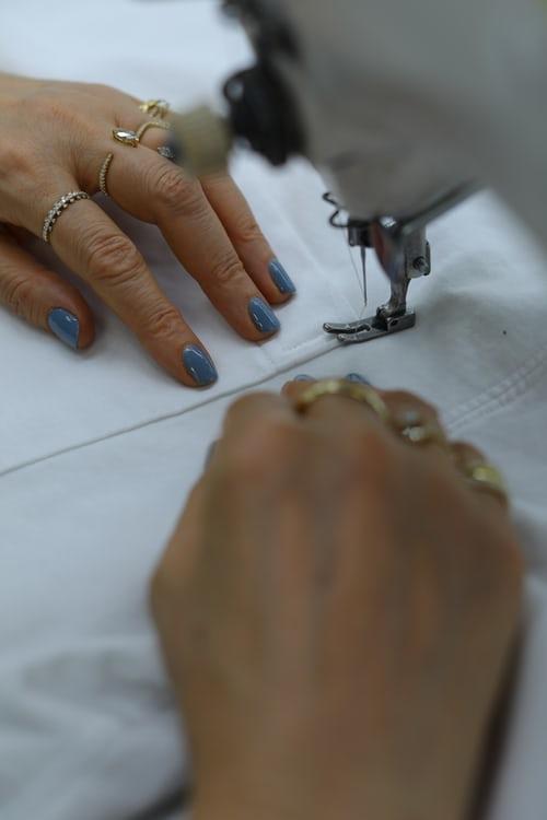 different sewing stitches on a sewing machine