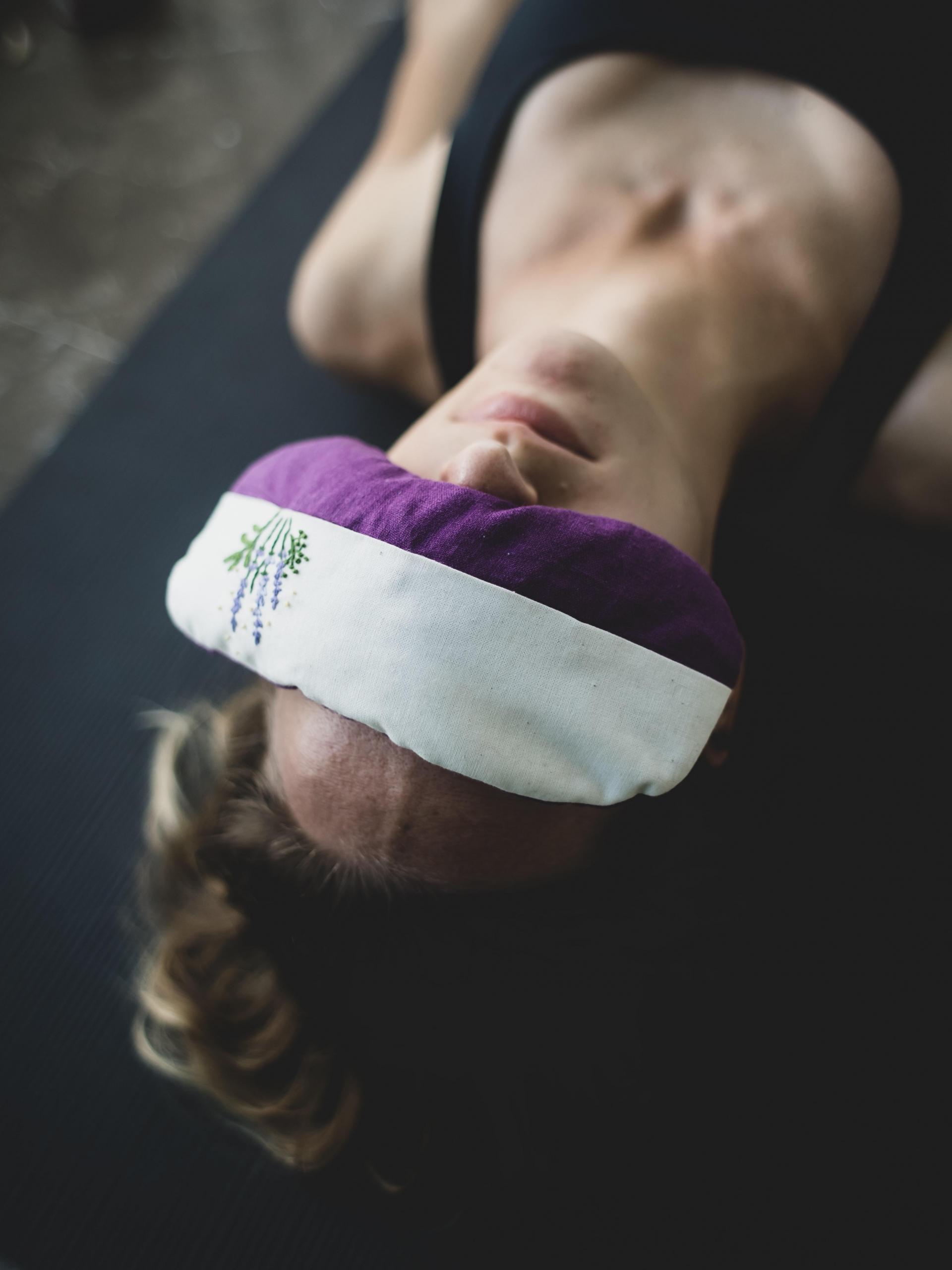 learn to do the corpse pose to improve sleep