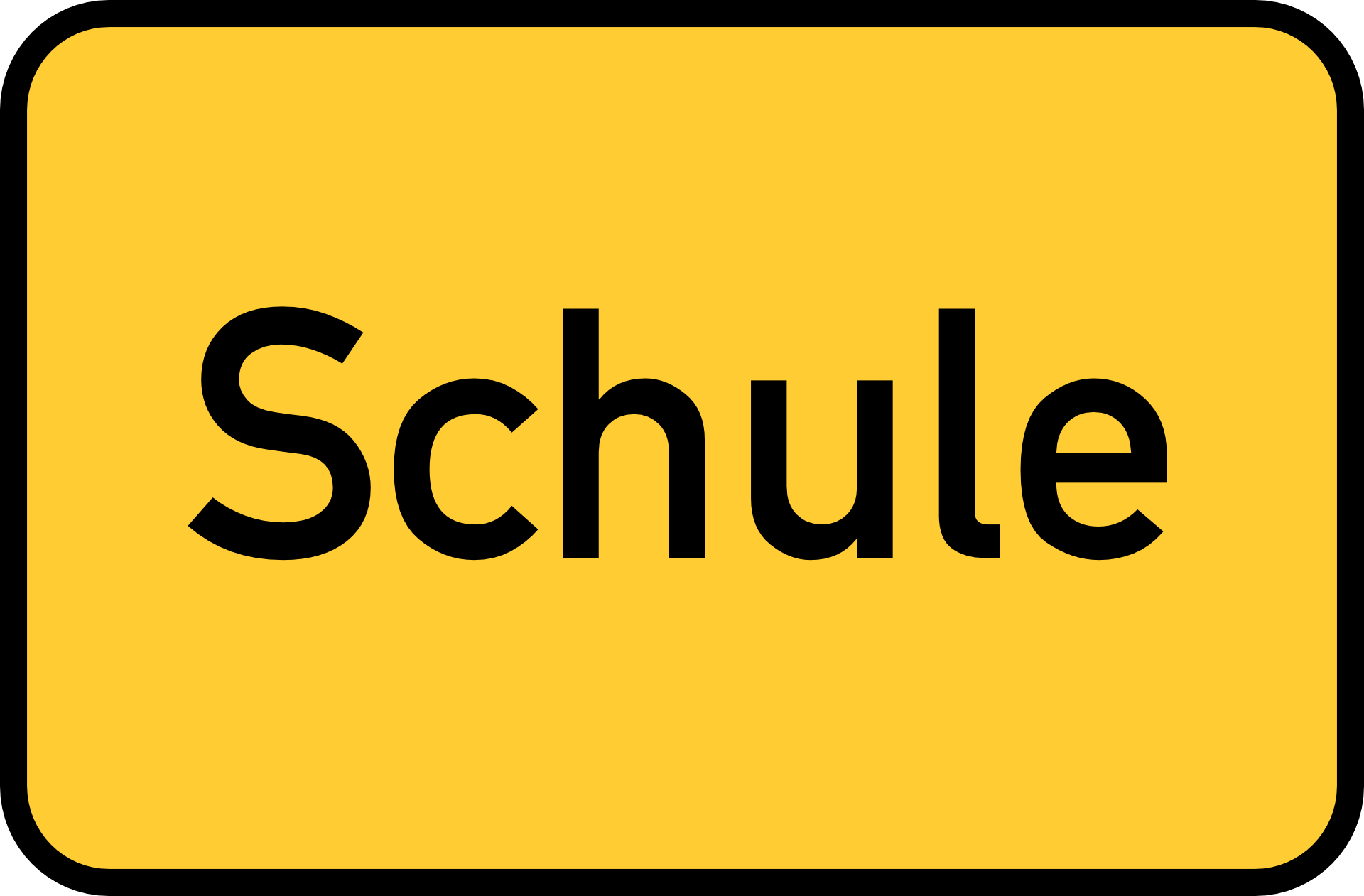 School in German