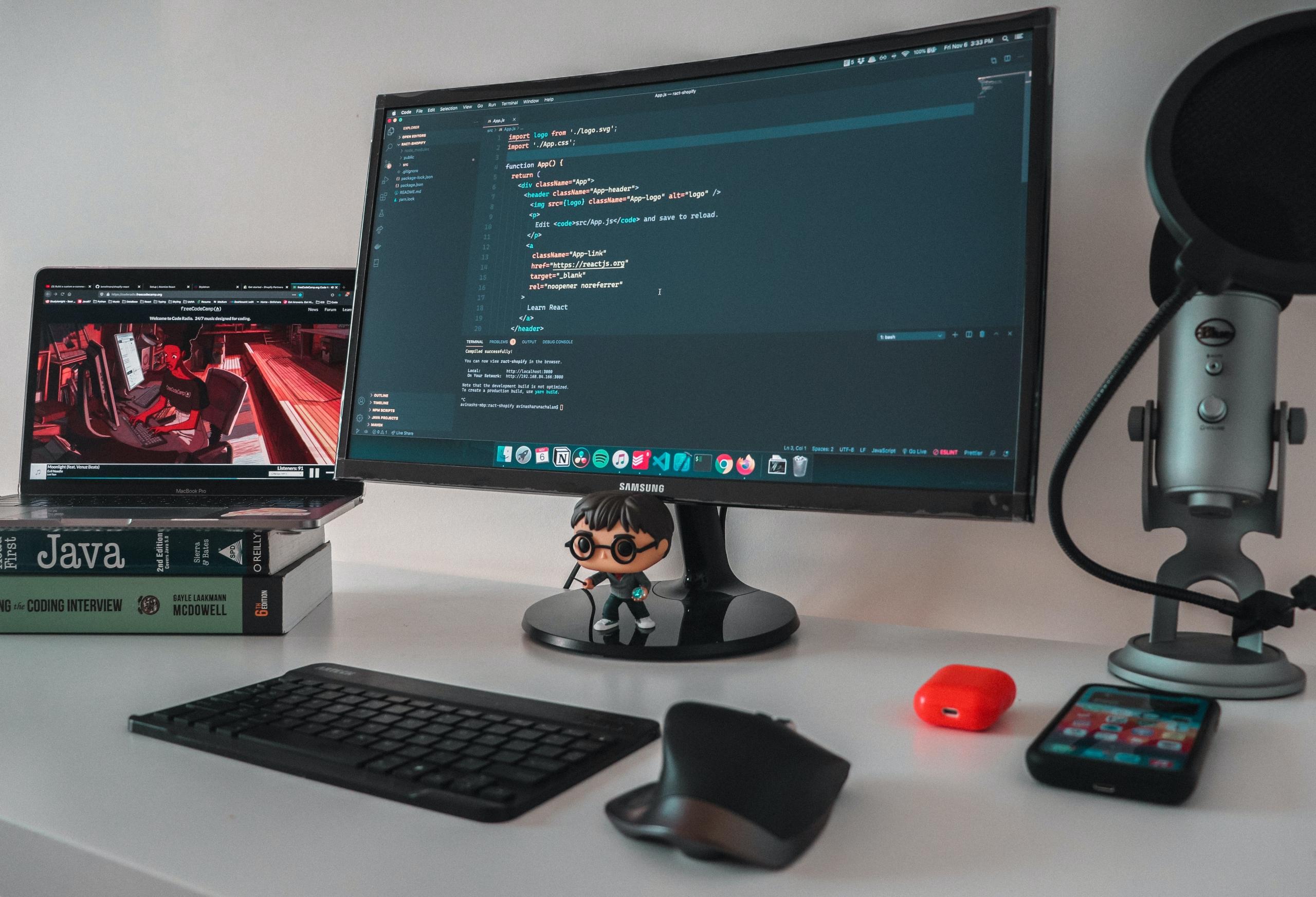 Learning coding online