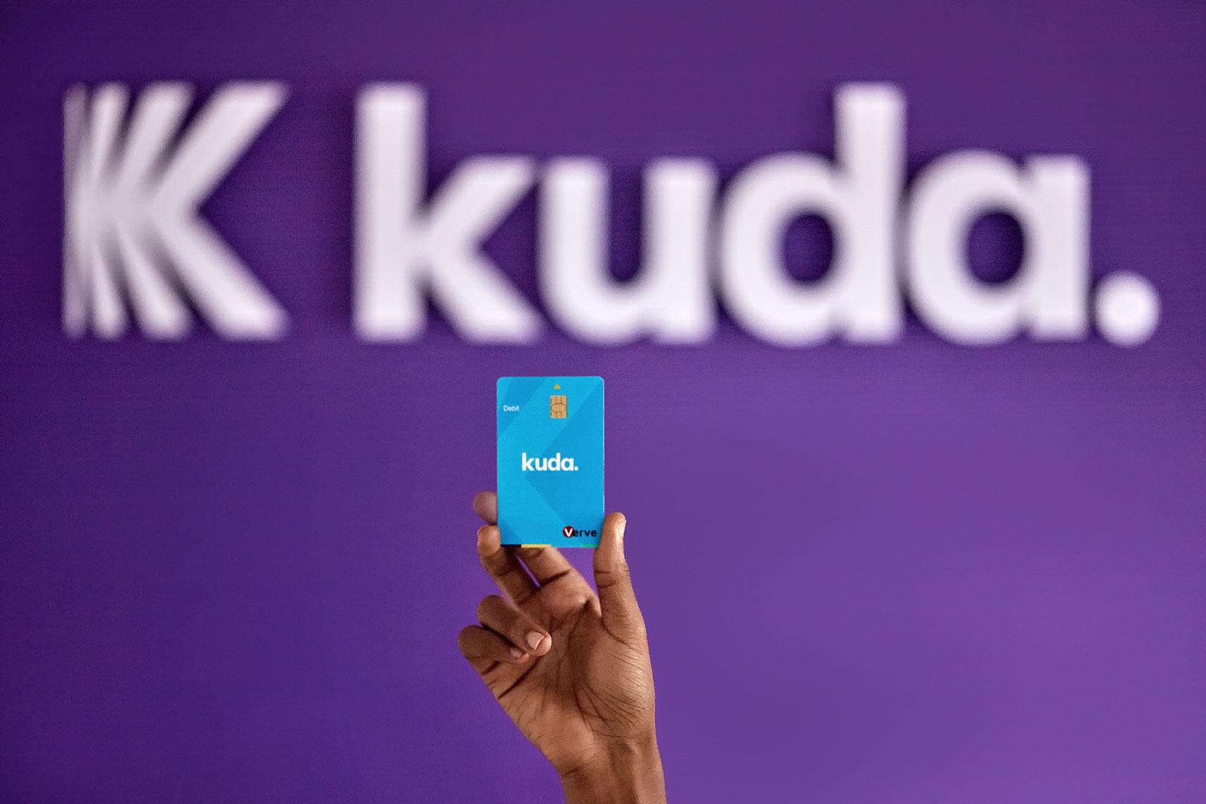 Kuda bank logo and card