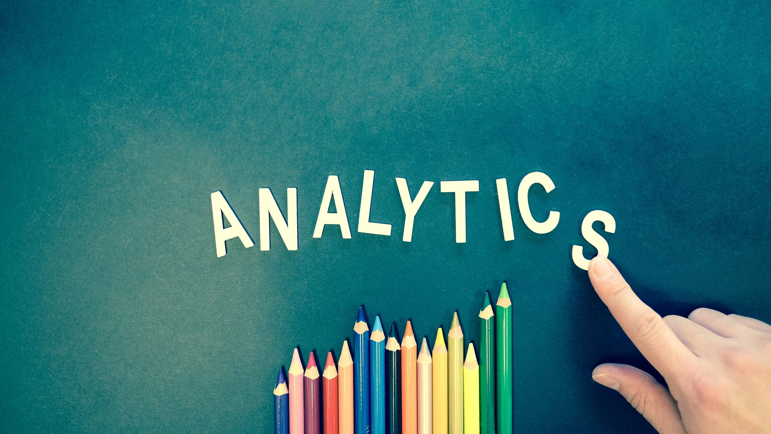 Analytics and pencils
