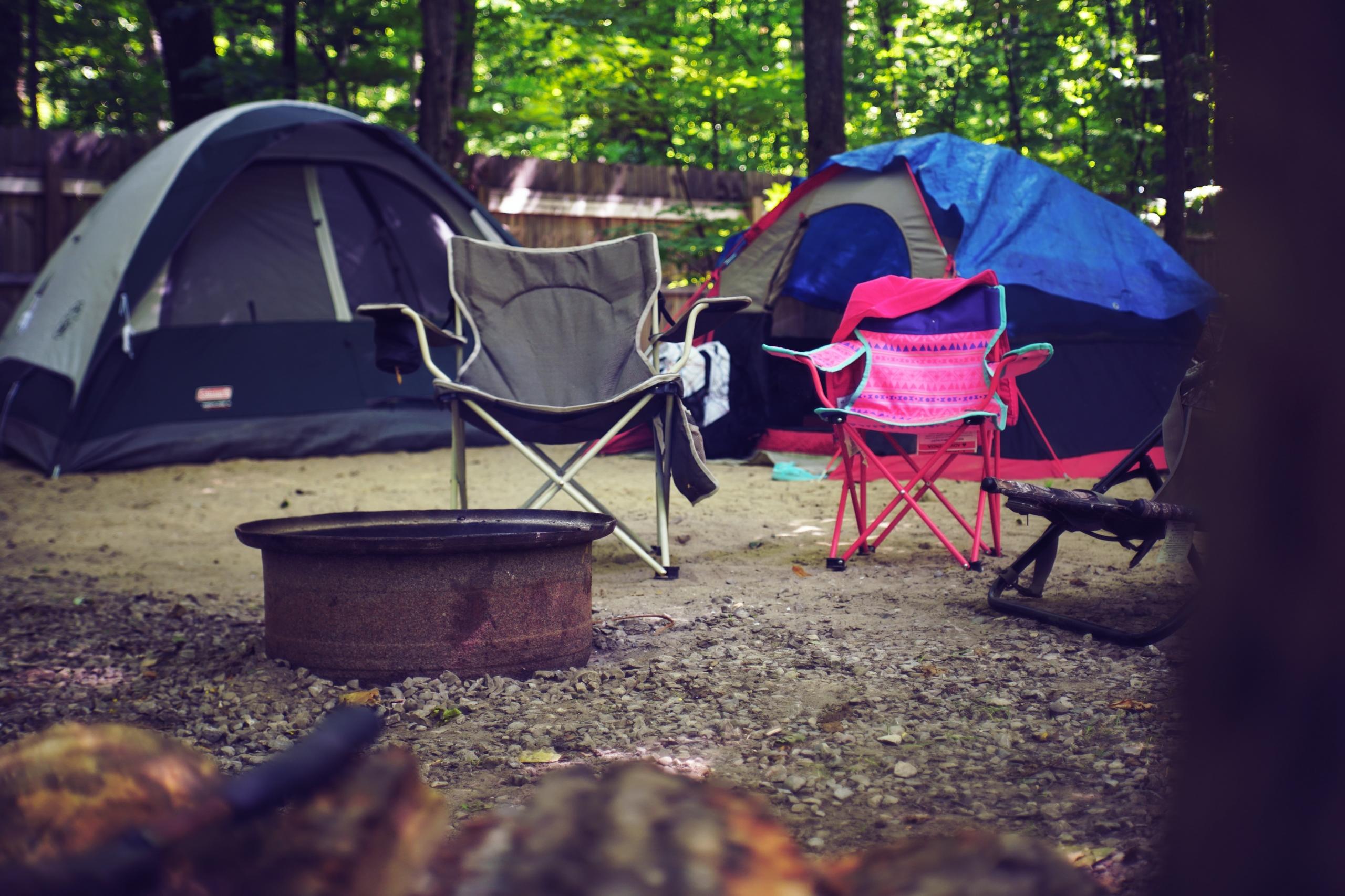 Summer camp tent