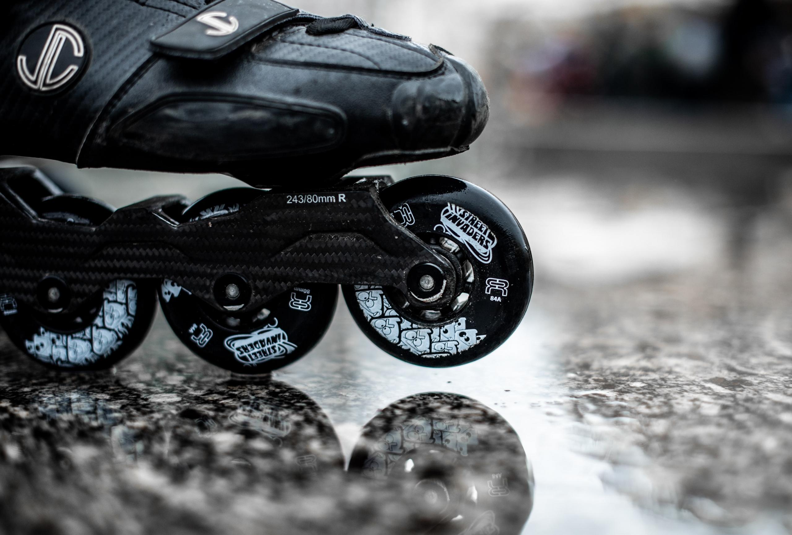 Rollerskating shoes