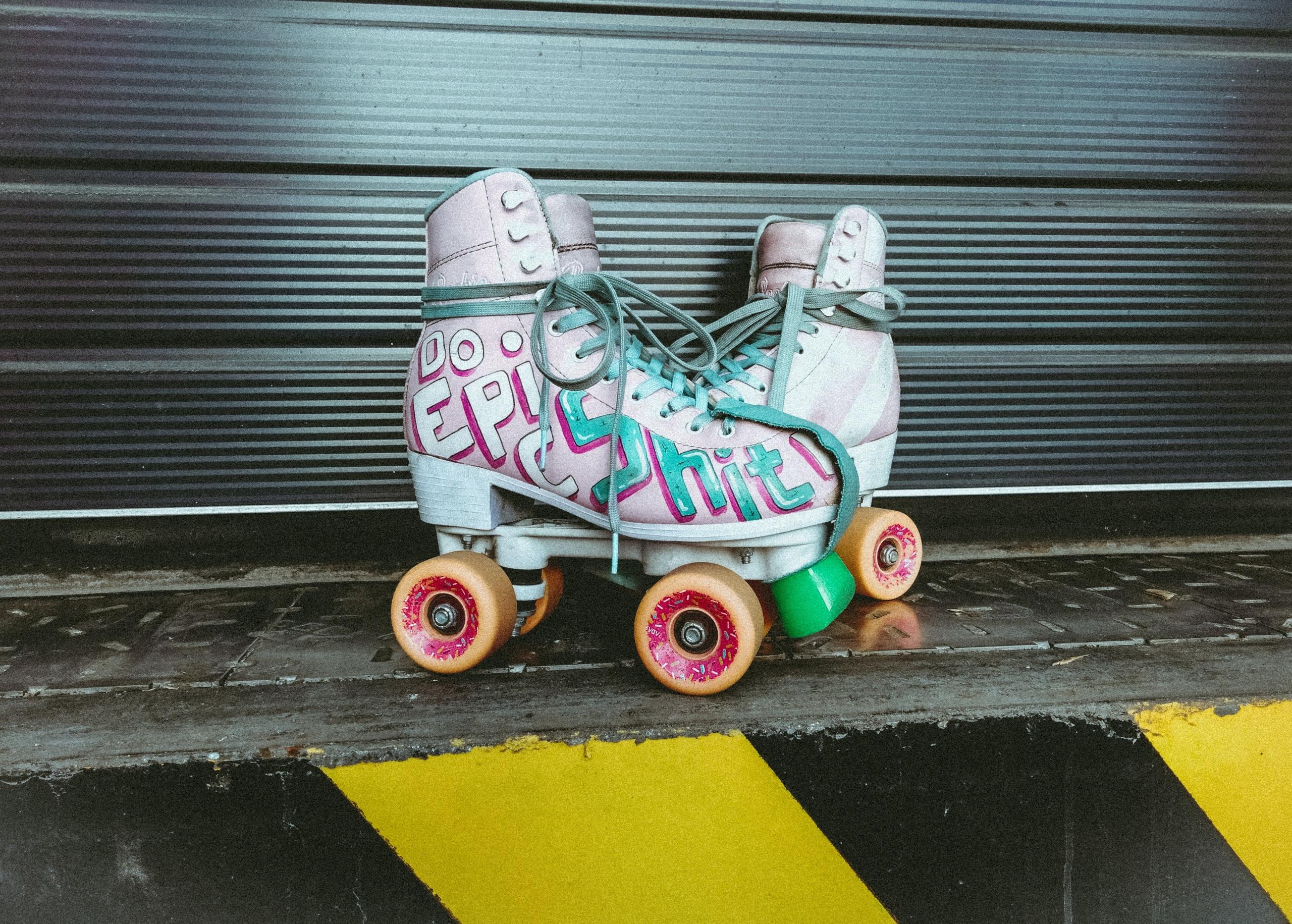 Rollerskating shoes