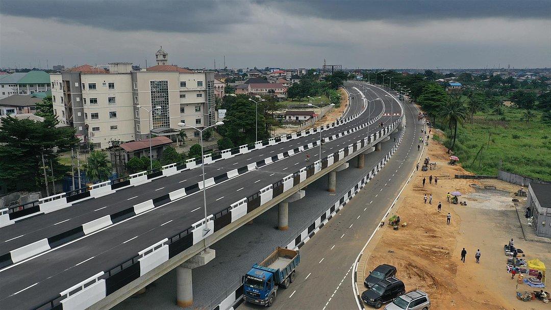 A flyover in Port Harcourt