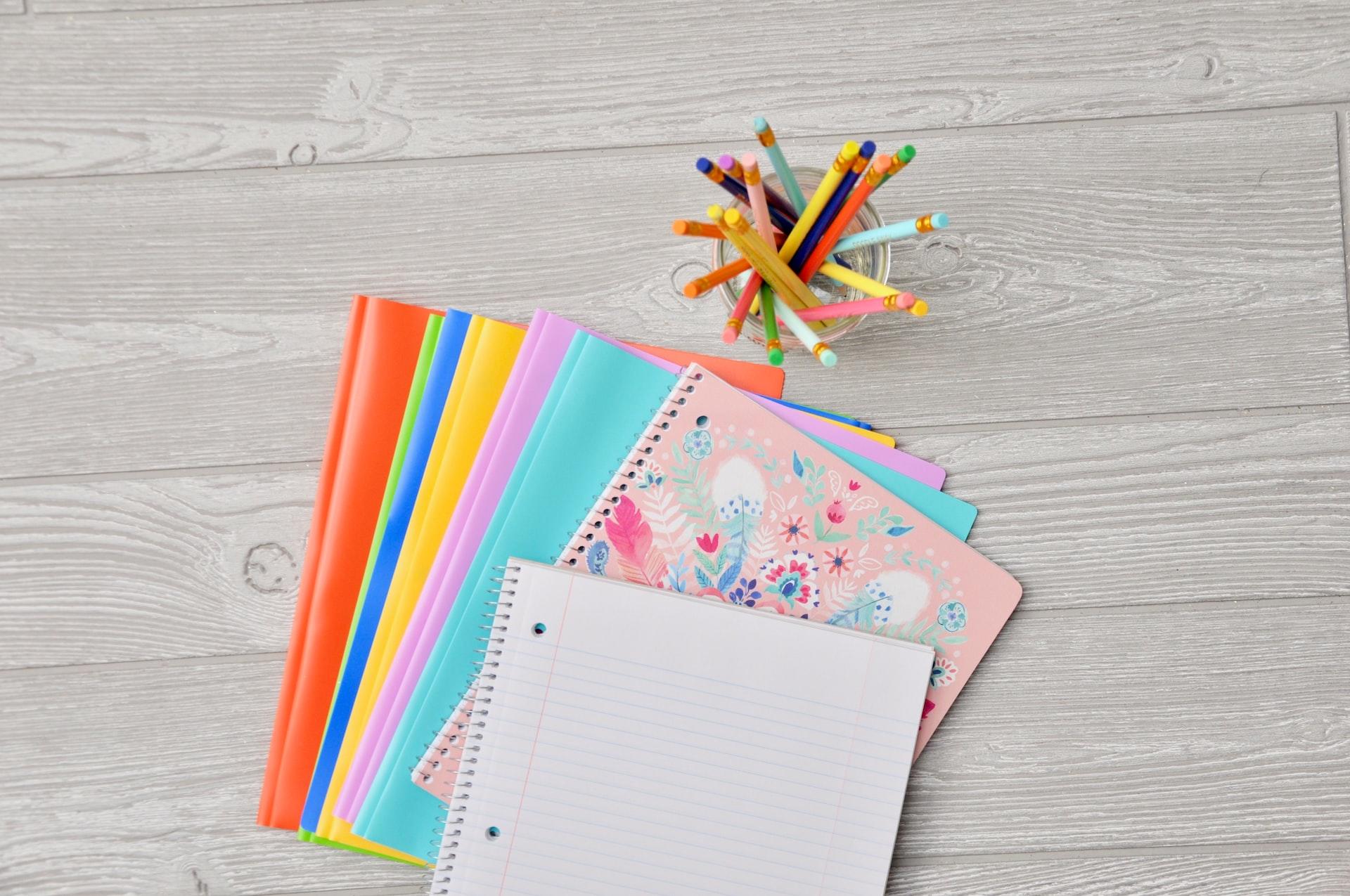 primary school stationery