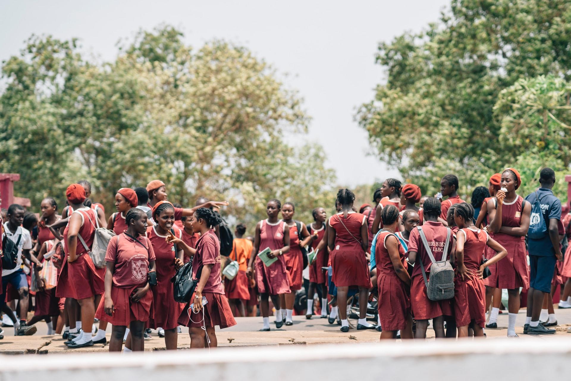 back to school for secondary school students in Nigeria