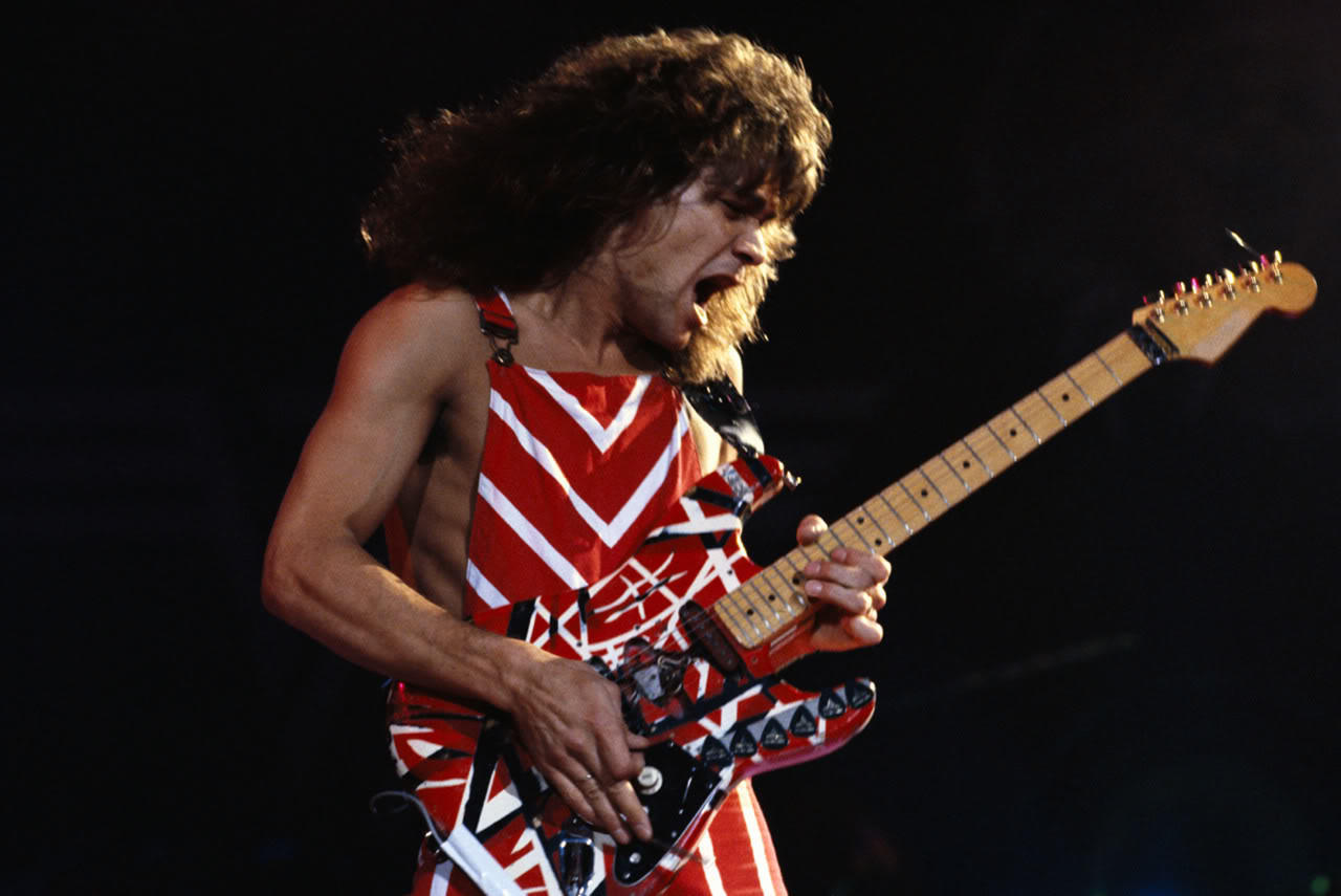 Van Halen, a guitarist with incredible technique.
