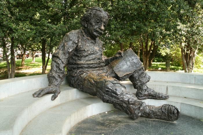 Albert Einstein was een absoluut wiskundig genie.