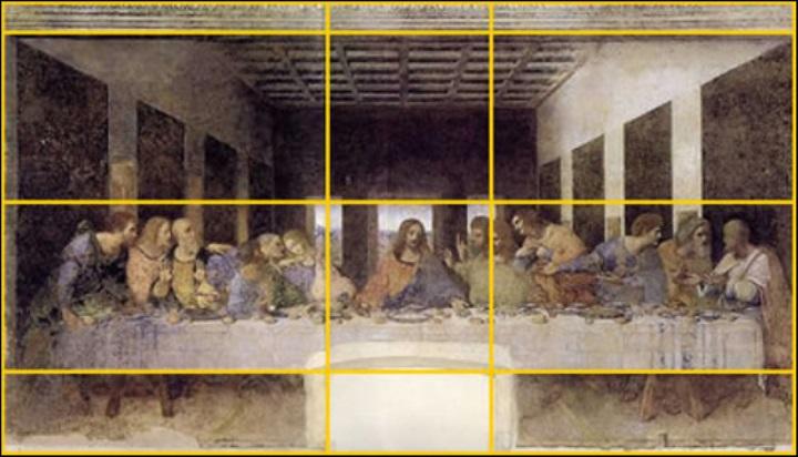 Leonardo da Vinci werkte veel met wiskunde in zijn kunst