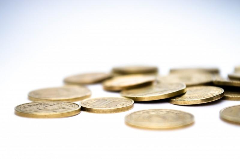 stapels geld beheren