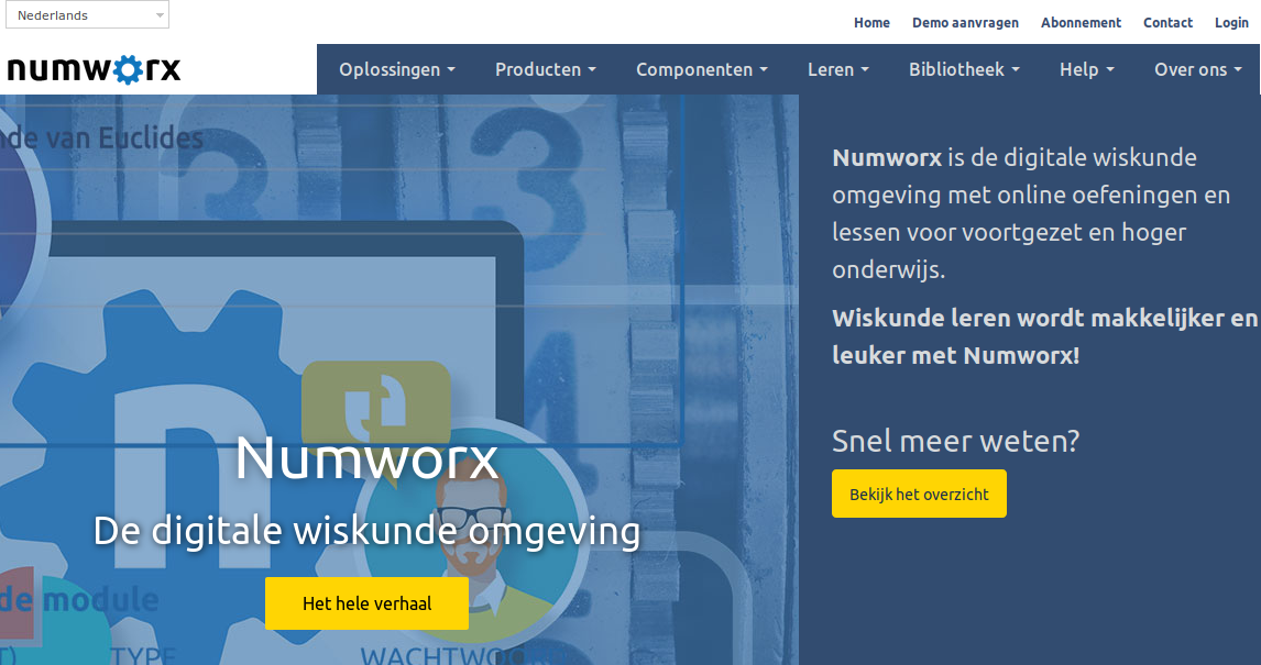Numworx is een uitstekende wiskunde oefensite