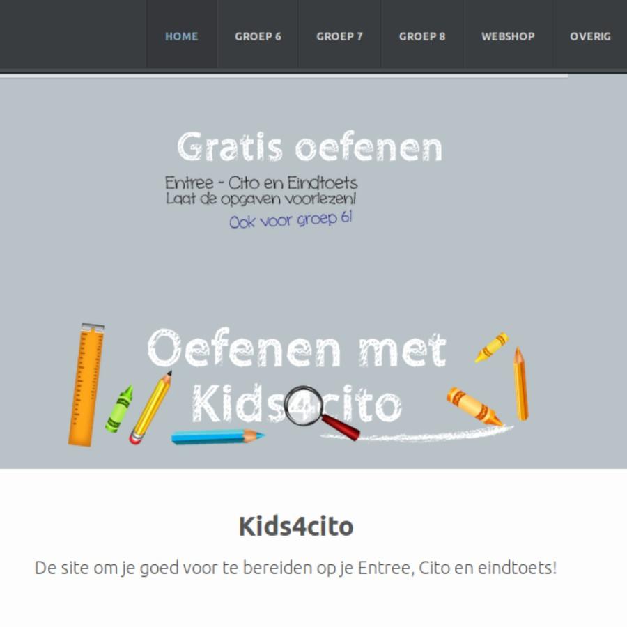 Kids4cito cito trainer website screencopy