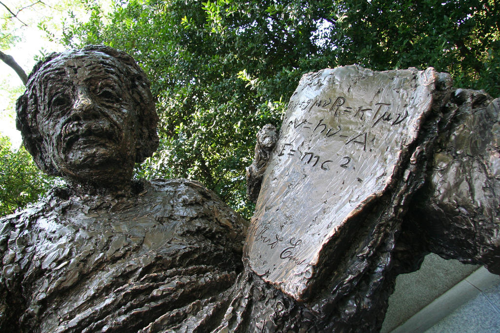 Einstein heeft een paar bekende Engelse quotes