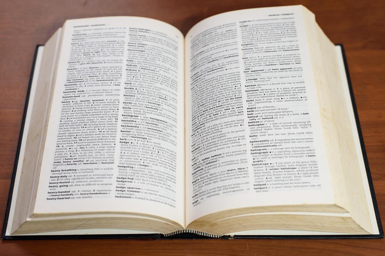 Er bestaan veel soorten Engelse woordenboeken