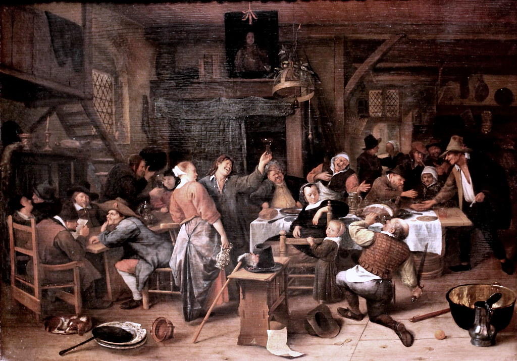 'De Weelde van het vaderschap', Jan Steen