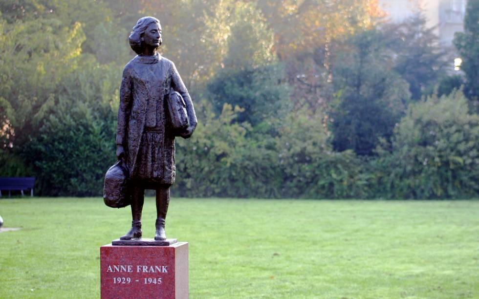 De joodse Anne Frank werd door de Duitsers vermoord