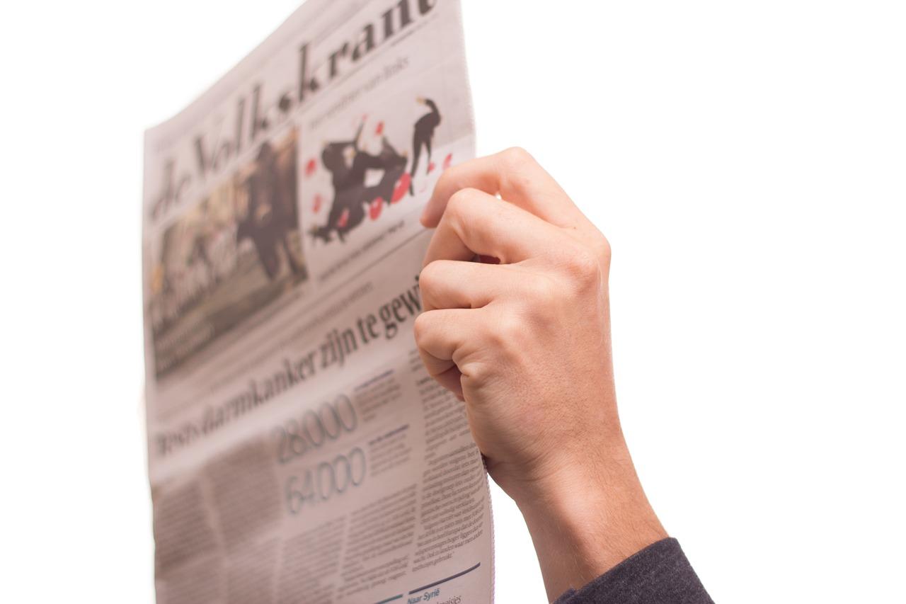 In Nederlandse kranten kun je over onderwerpen lezen die je leuk vindt
