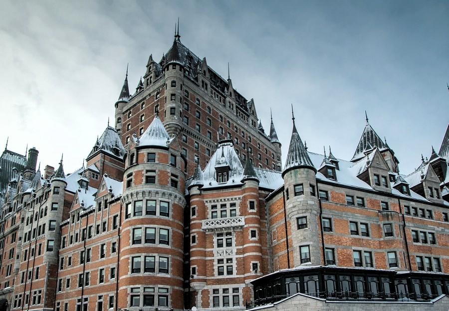 Kasteel Frontenac in Quebec stad