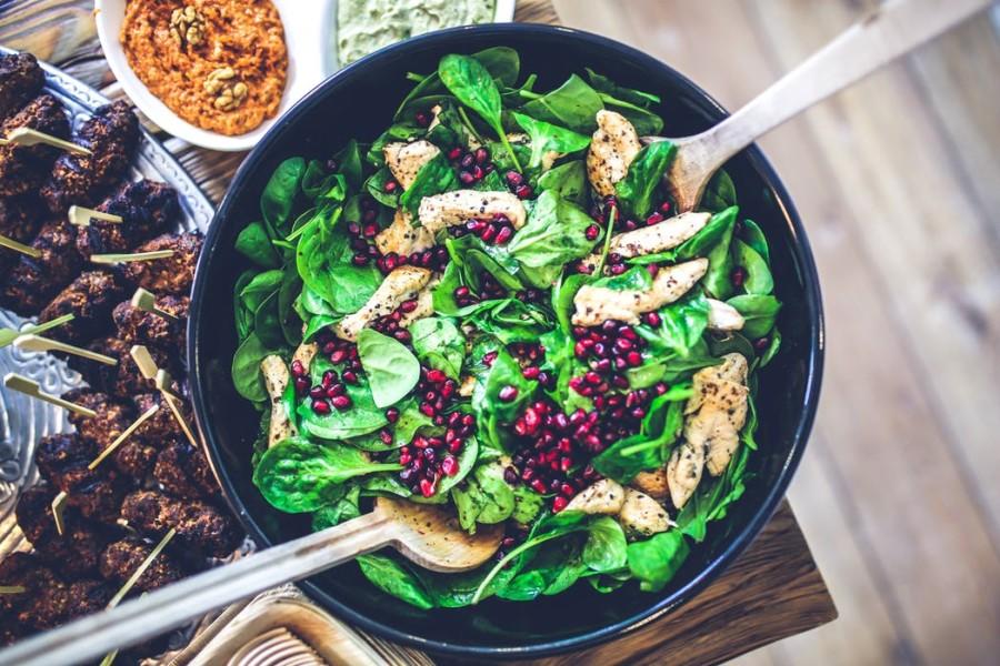 buitenlands eten in pan