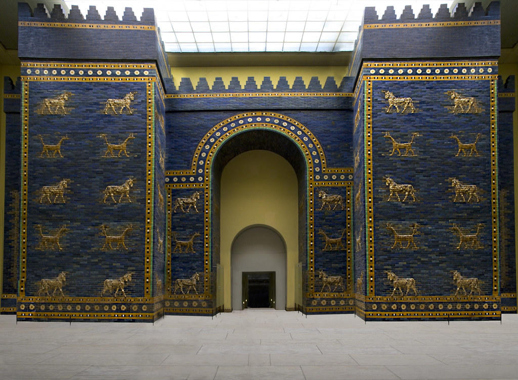 Je kunt deze poort bezichtigen in het Pergamon Museum in Berlijn
