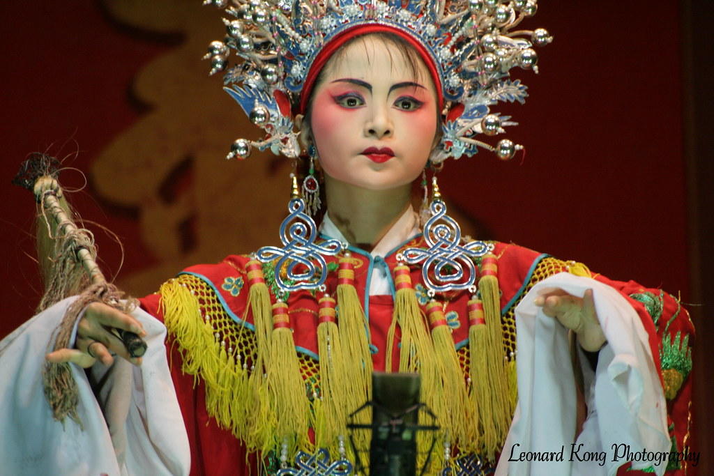 Geniet van een Chinese opera
