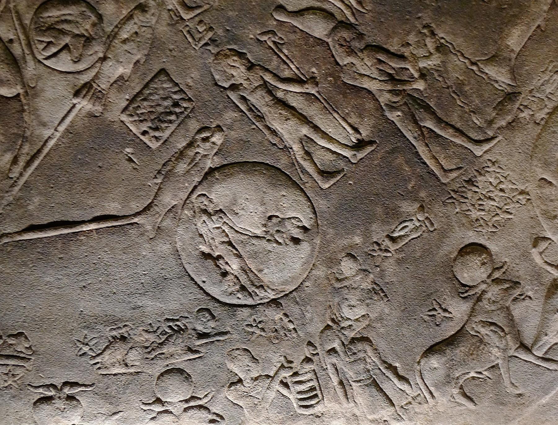 egyptische dierenriem met symbolen
