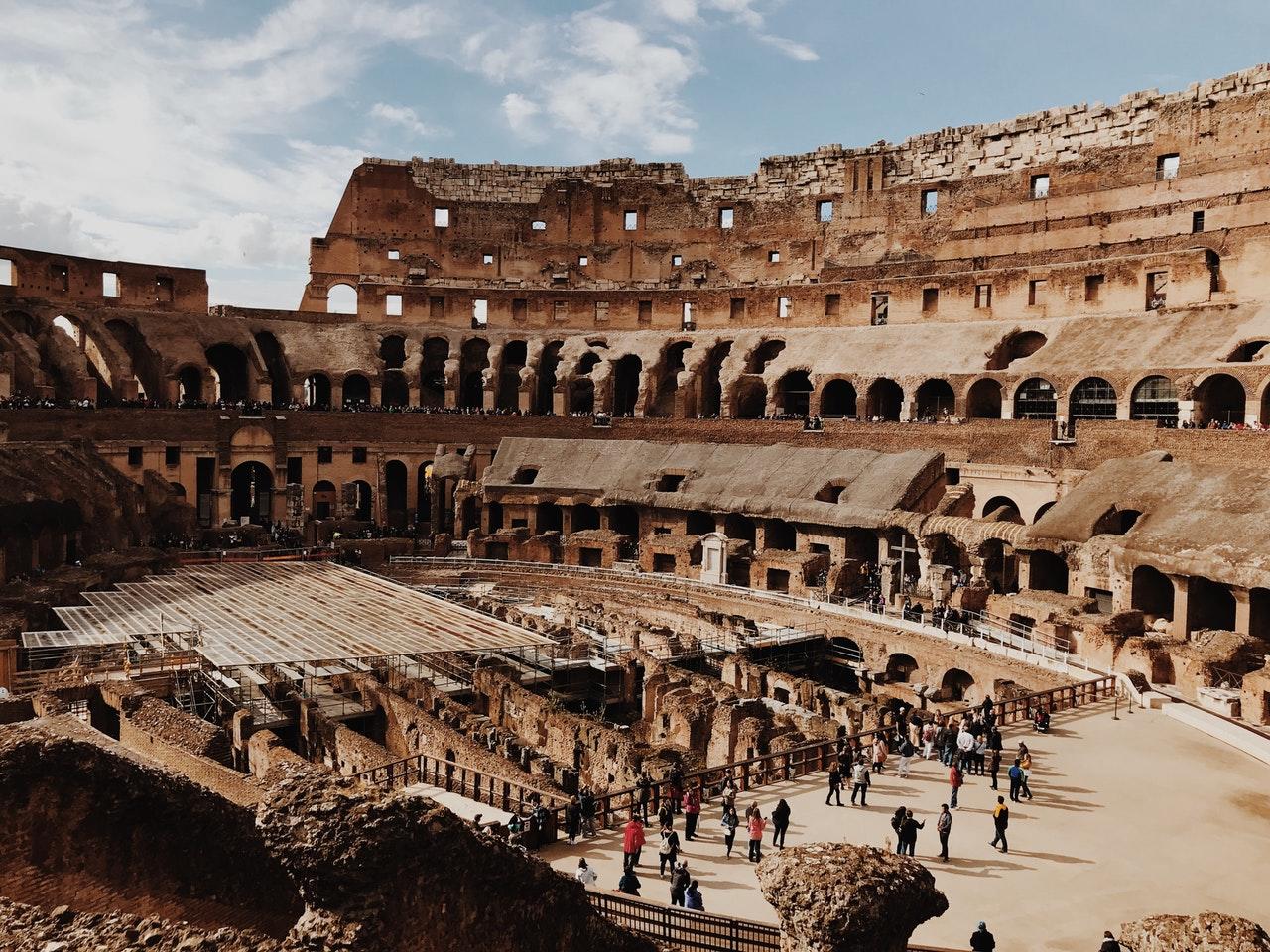 Het Colosseum was een magnifiek theater.